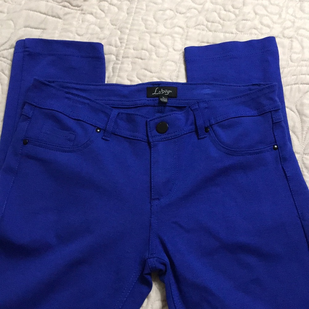Cobalt blue leggings